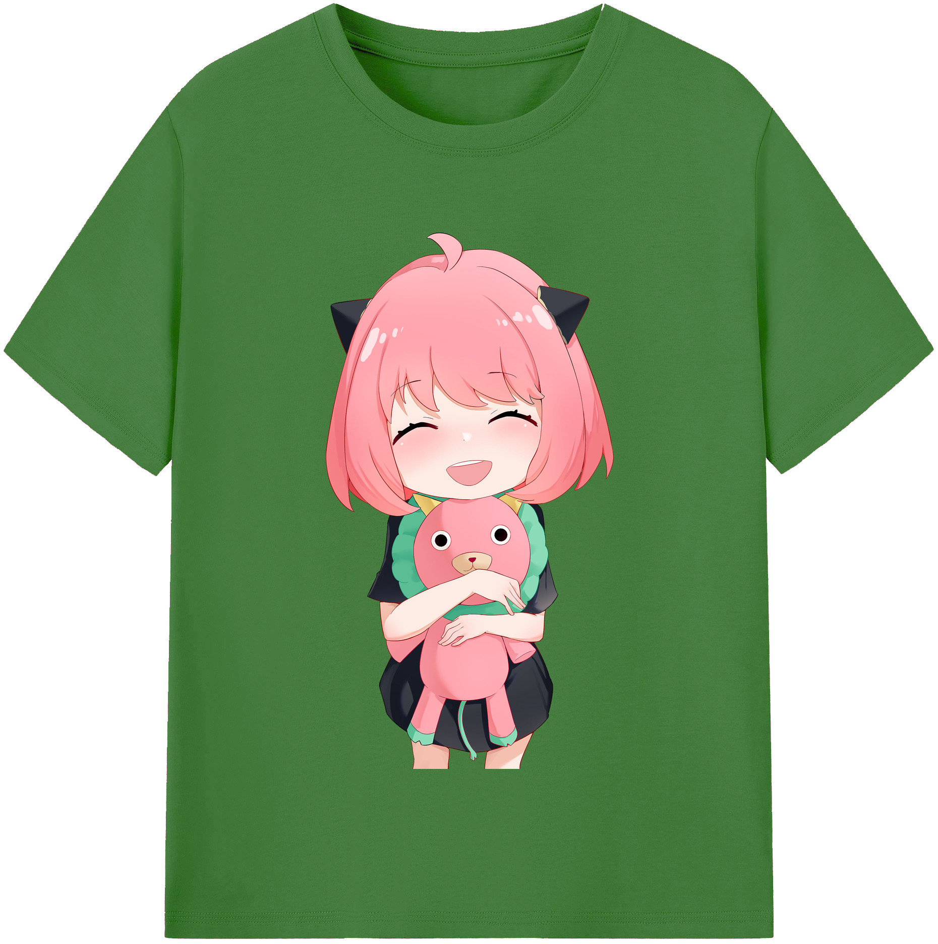 （画像用） SPY×FAMILY间谍家家酒 レディースカジュアルプリントTシャツ（綿100％）